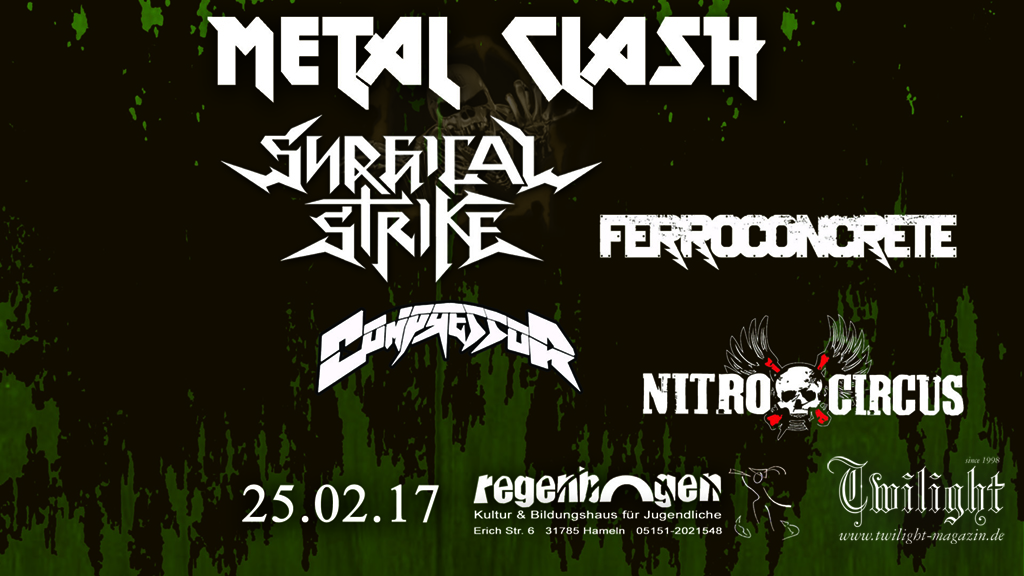 Metal Clash Headder klein