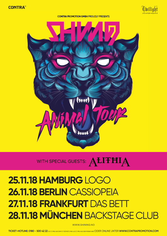 verlosung SHINING tour 2018 twilight