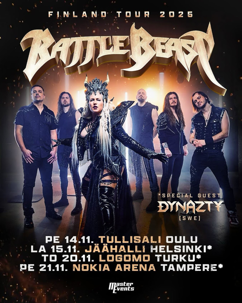 BattleBeast   Tour Finland
