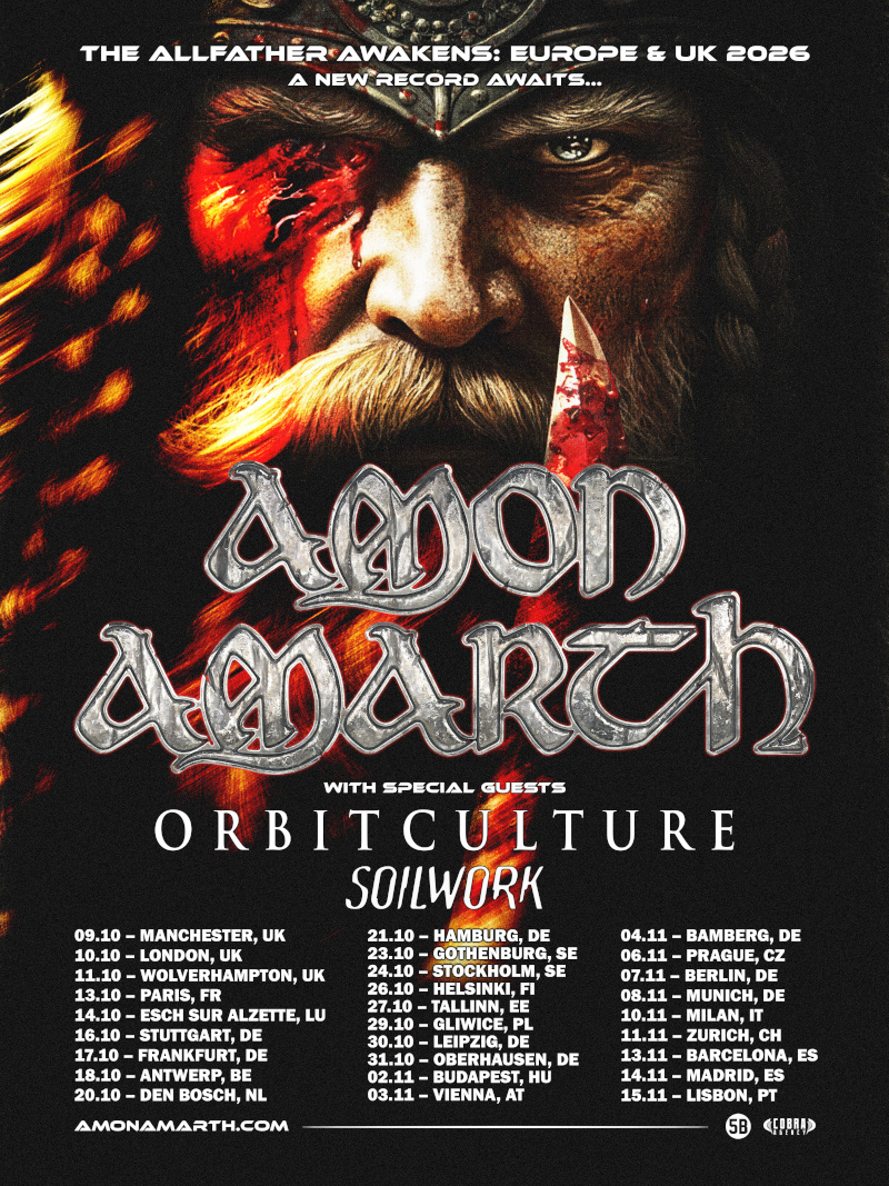 AMON AMARTH   EUROPE  UK 2026